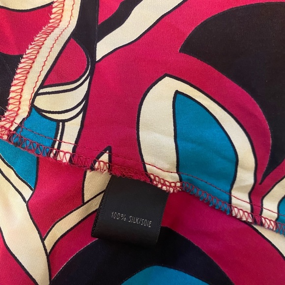 Lafayette 148 Silk wrap blouse - Picture 4 of 9